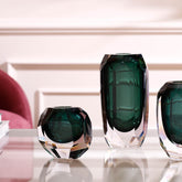 Cuba Hand-Cut Crystal Vase Small